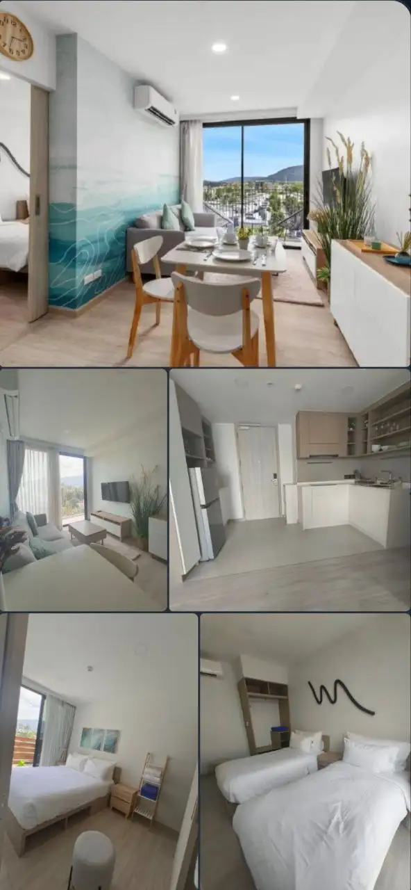 Аренда большой квартиры 60м2 на Пхукете в Sky Park Aurora - Аренда (Недвижимость) в Пхукет