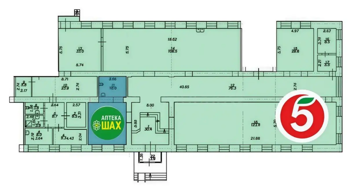Продажа габа в Измайлово с арендаторами Пятерочка и аптека - Коммерческая недвижимость (Недвижимость) в Москва