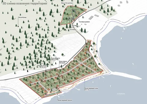 Земельные участки под загородные посёлки на озёрах Увильды и Кум-Куль - Земельные участки в Москва