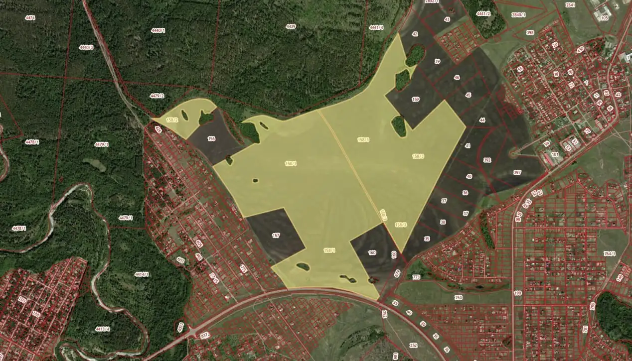 Участок 159.34 Га для комплексного освоения под жилищное строительство - Земля (Недвижимость) в Москва