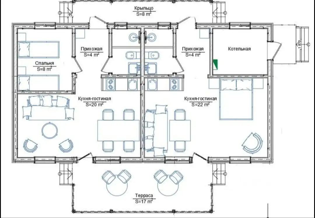 Продажа готового арендного бизнеса - дом дуплекс в Дивеево - Коммерческая (Недвижимость) в Дивеево
