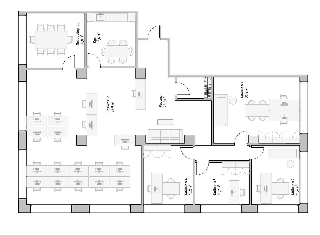 Продажа офисного помещения 225 кв.м. в МФК СОЮЗ - Коммерческая недвижимость (Недвижимость) в Москва