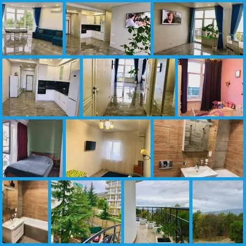 4-комнатные апартаменты на 3 этаже в Ялте - Недвижимость в Ялта