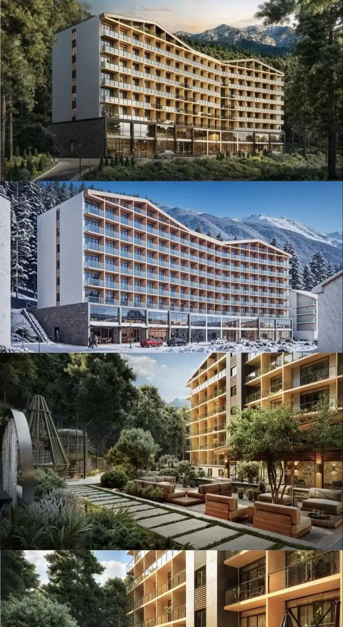 Инвестиционный отель Alean Select Arkhyz 4* в Москве - Коммерческая (Недвижимость) в Москва