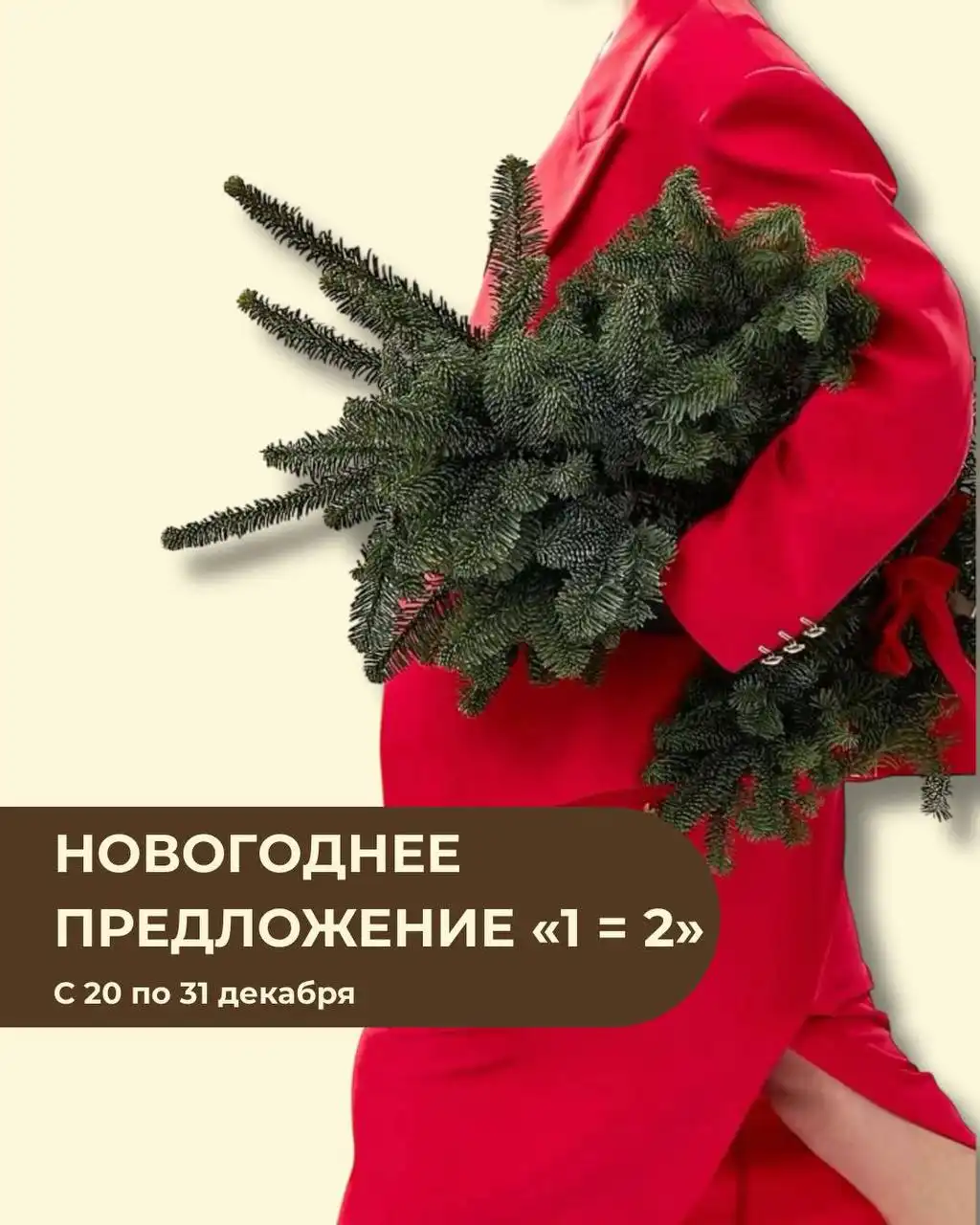 Новогоднее предложение в салоне красоты Медовая