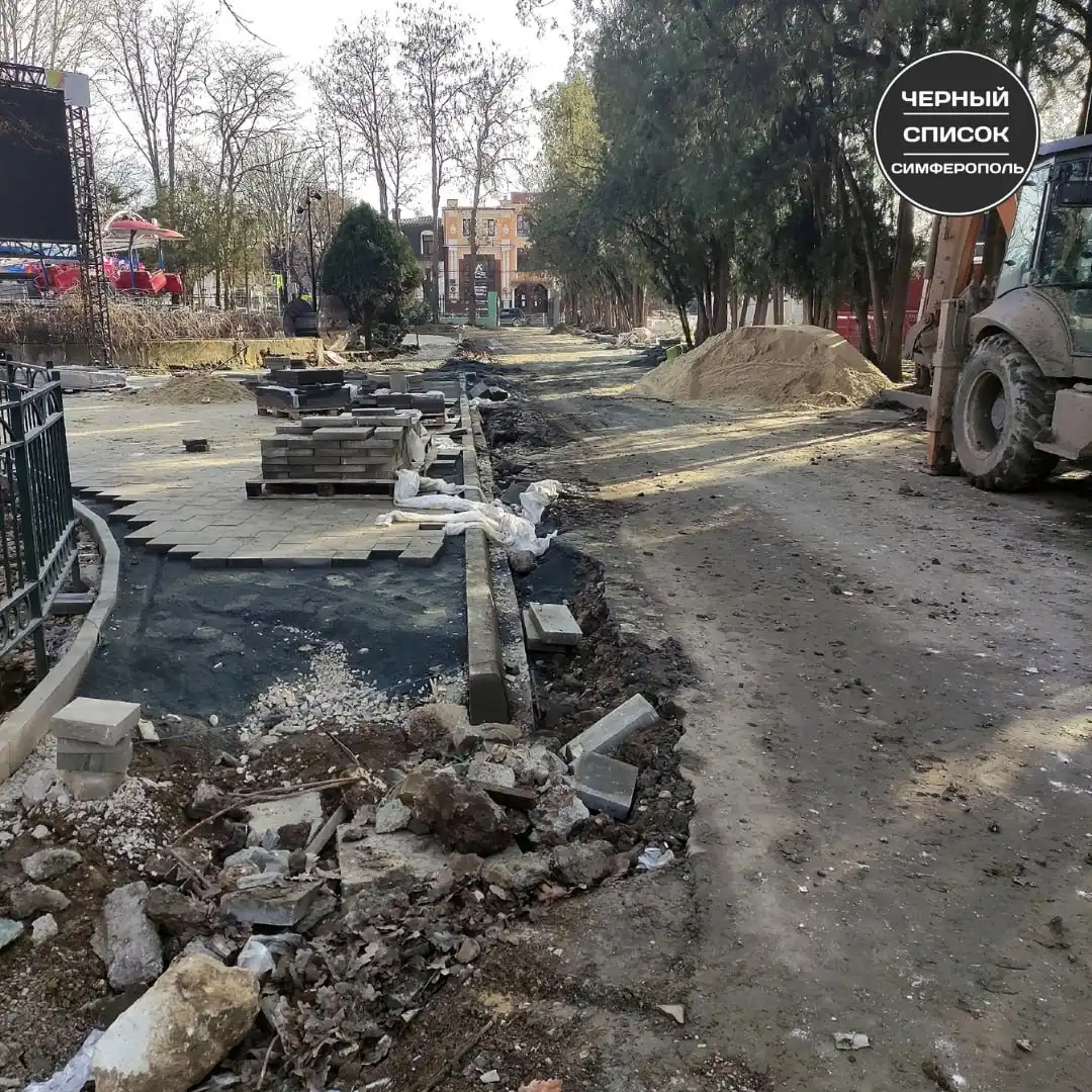 Закрытие Детского парка в Симферополе