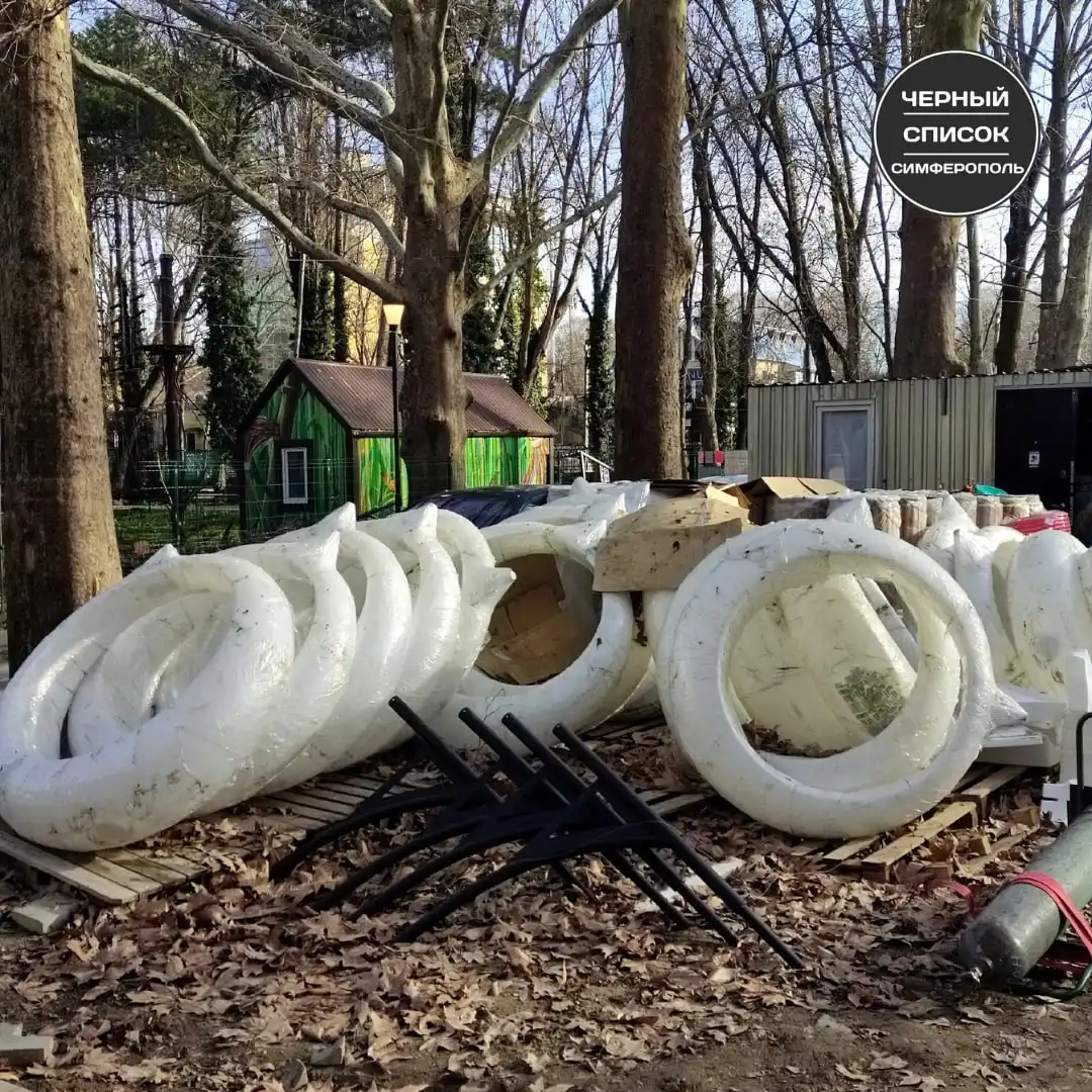 Закрытие Детского парка в Симферополе