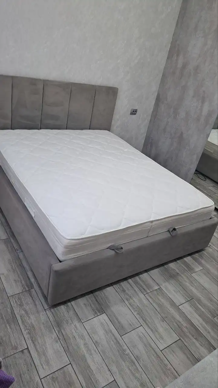 Кровать Марта с подъемным механизмом и матрасом Ирис