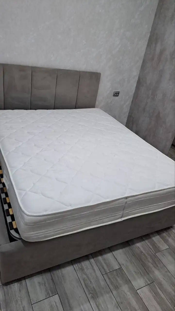 Кровать Марта с подъемным механизмом и матрасом Ирис