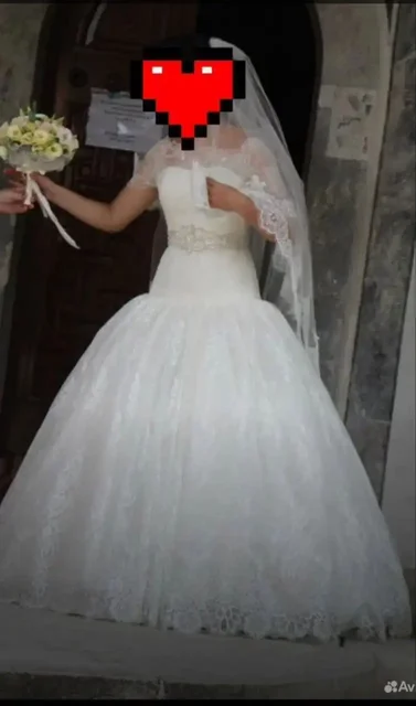 Продажа свадебного платья в идеальном состоянии - частное объявление в Симферополь