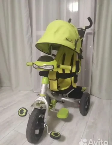 Трёхколёсный детский велосипед с мягким сидением и спинкой - частное объявление в Симферополь