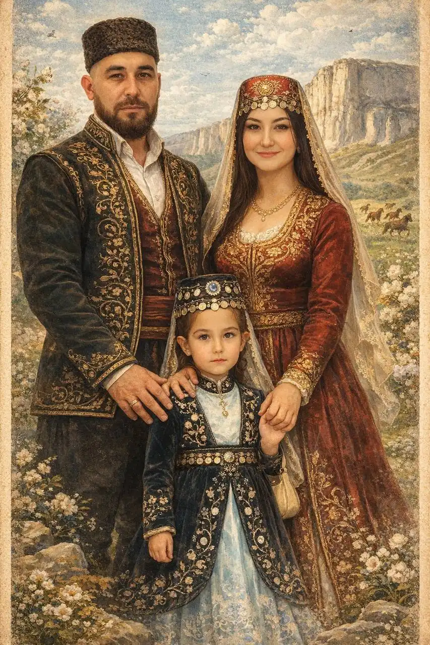 Создание фотооткрытки в этно стиле - Фотоуслуги (Услуги) в Симферополь