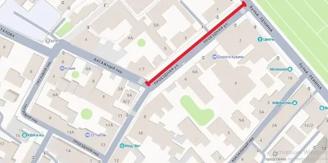 Временное ограничение движения на улице Проездной в Симферополе - Транспортные в Симферополь