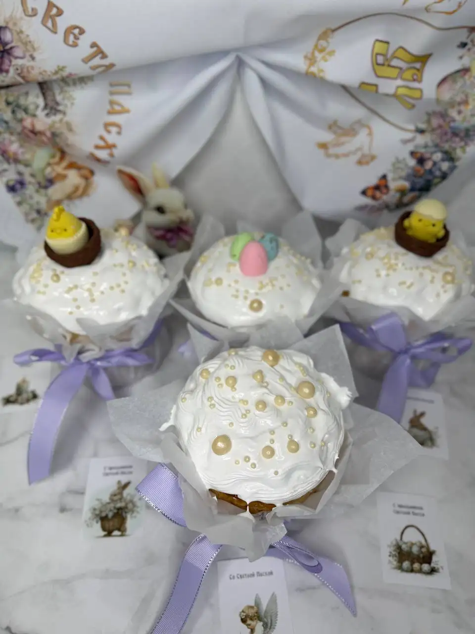 Пасхальная предзапись на куличи и творожную пасху - Продукты питания (Барахолка) в Симферополь