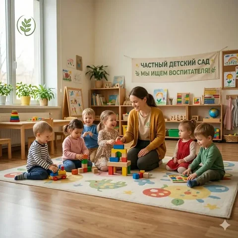 Требуется воспитатель в частный детский сад - Торговый представитель в Симферополь