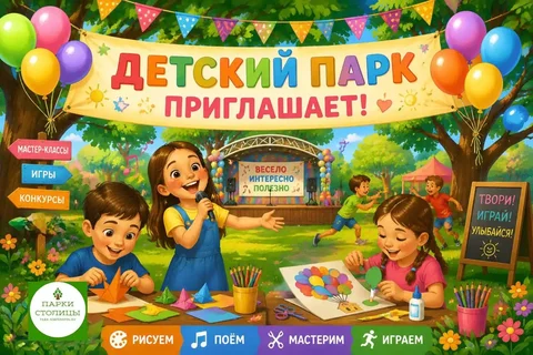Детские мастер-классы и игровые программы в Детском парке - Велосипеды в Симферополь