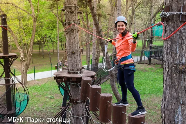 Верёвочный парк «На высоте» открывает сезон 30 марта - частное объявление в Симферополь