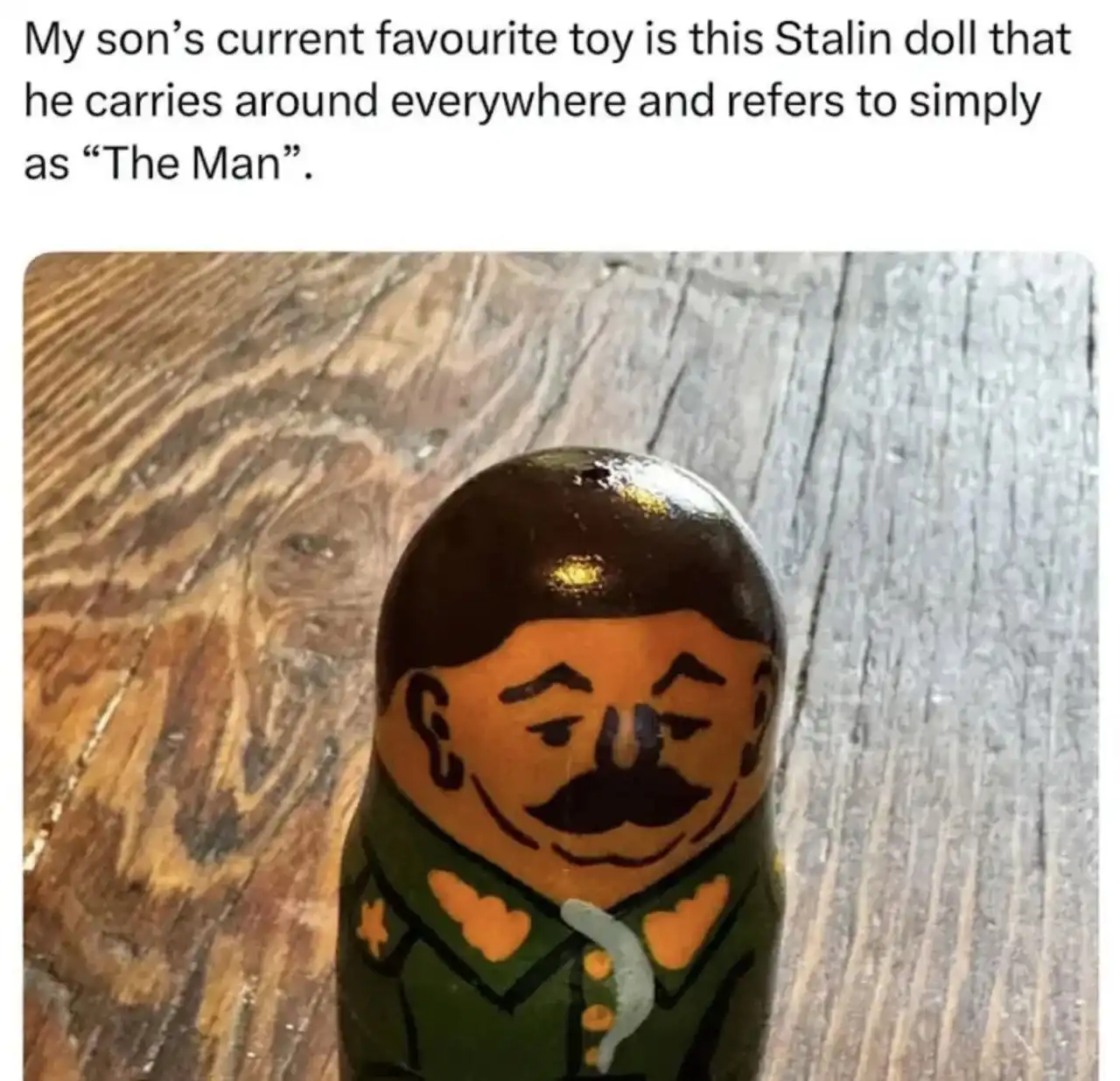 Игрушка Сталин