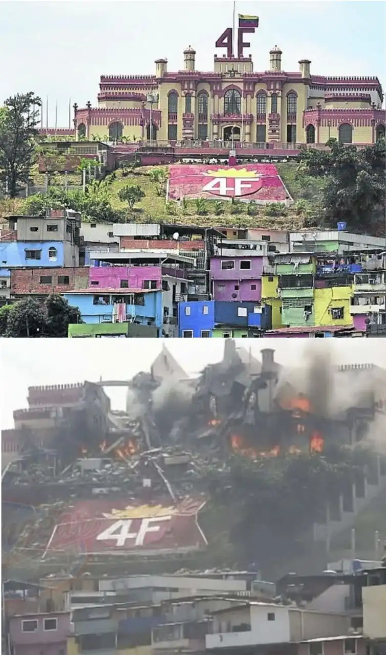 Мавзолей Уго Чавеса до и после изменений