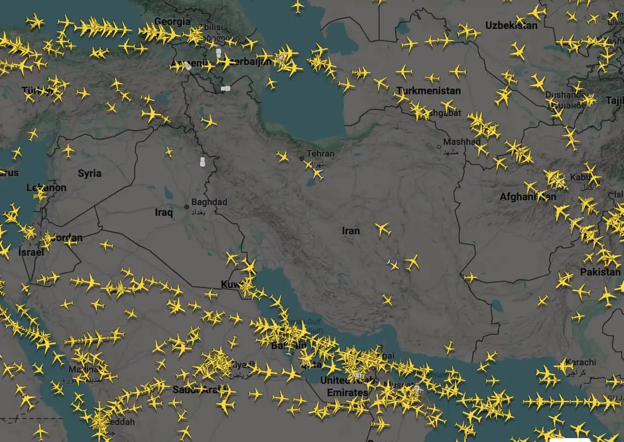Информация о ситуации в воздушном пространстве Ирана - Барахолка в Новокузнецк
