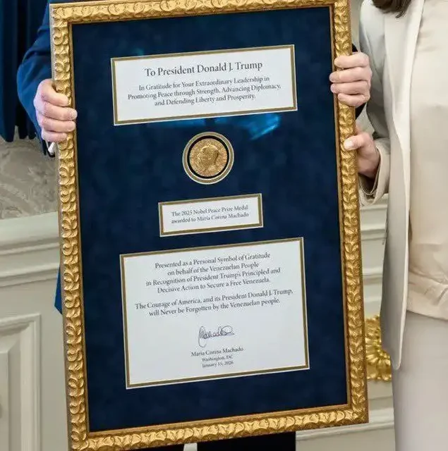 Нобелевская премия мира от Марии Корины Мачадо - Обувь в Новокузнецк