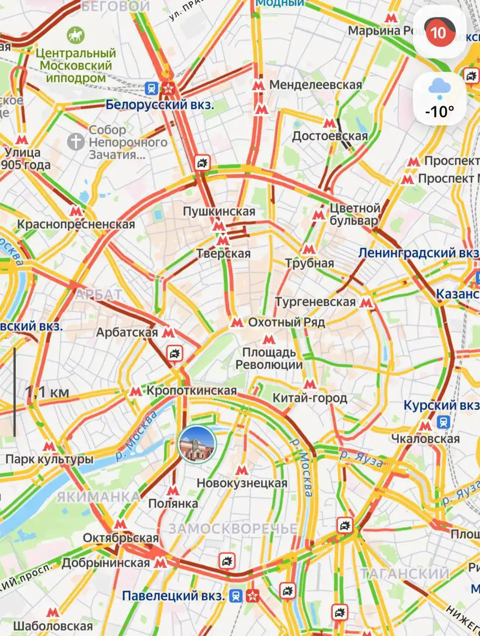 Информация о пробках в Москве - Барахолка в Москва