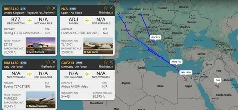 Транспортные самолеты НАТО на Ближнем Востоке - VAPE в Новокузнецк