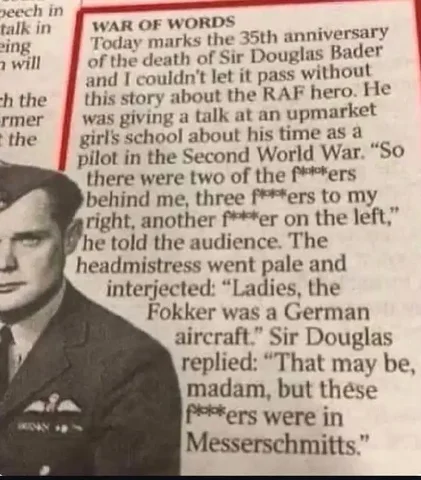 История о сэре Дугласе Бадере - Барахолка в Новокузнецк