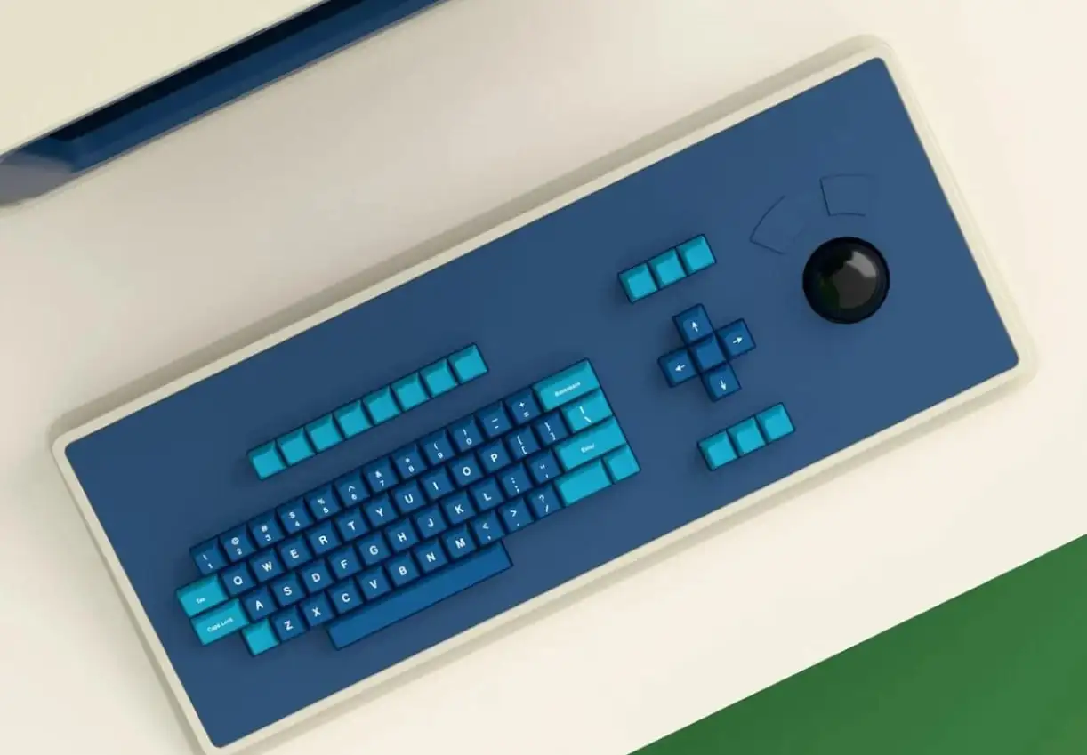 Atomic Keyboard: лимитированная клавиатура с трекболом - Компьютерная периферия (Электроника) в Новокузнецк