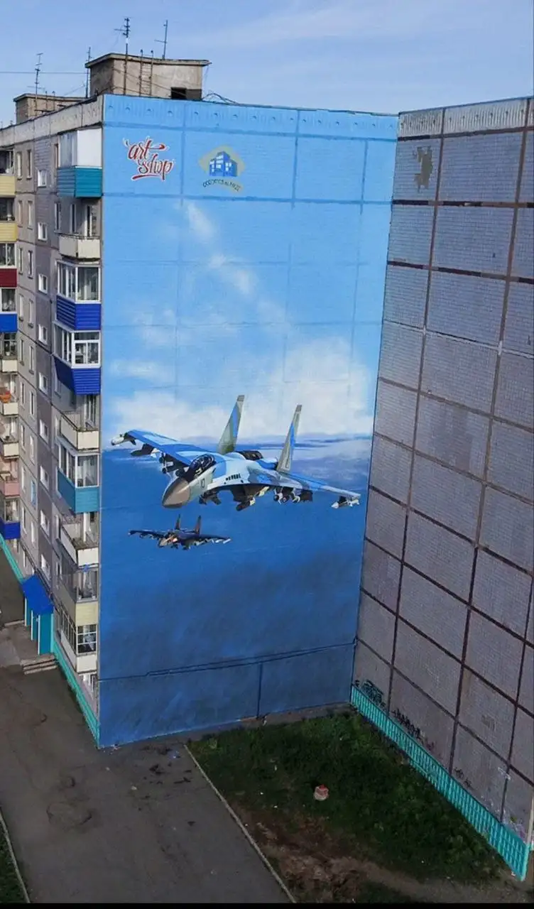 Муралы из Люберец и Комсомольска-на-Амуре - Муралы/Стрит-арт (Хобби и отдых) в Новокузнецк
