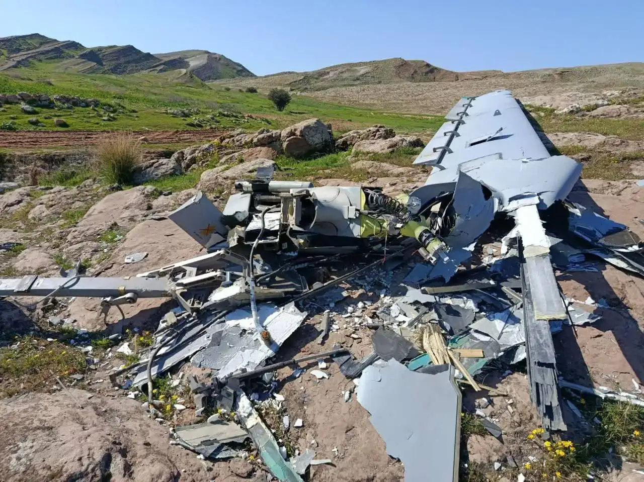 Израильский дрон HERON TP, сбитый в Иране - Военная техника (Барахолка) в Новокузнецк