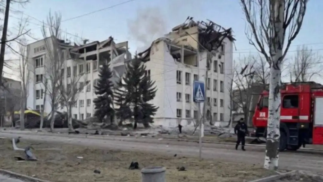 Последствия удара УМПК по цели в Краматорске - Барахолка в Краматорск