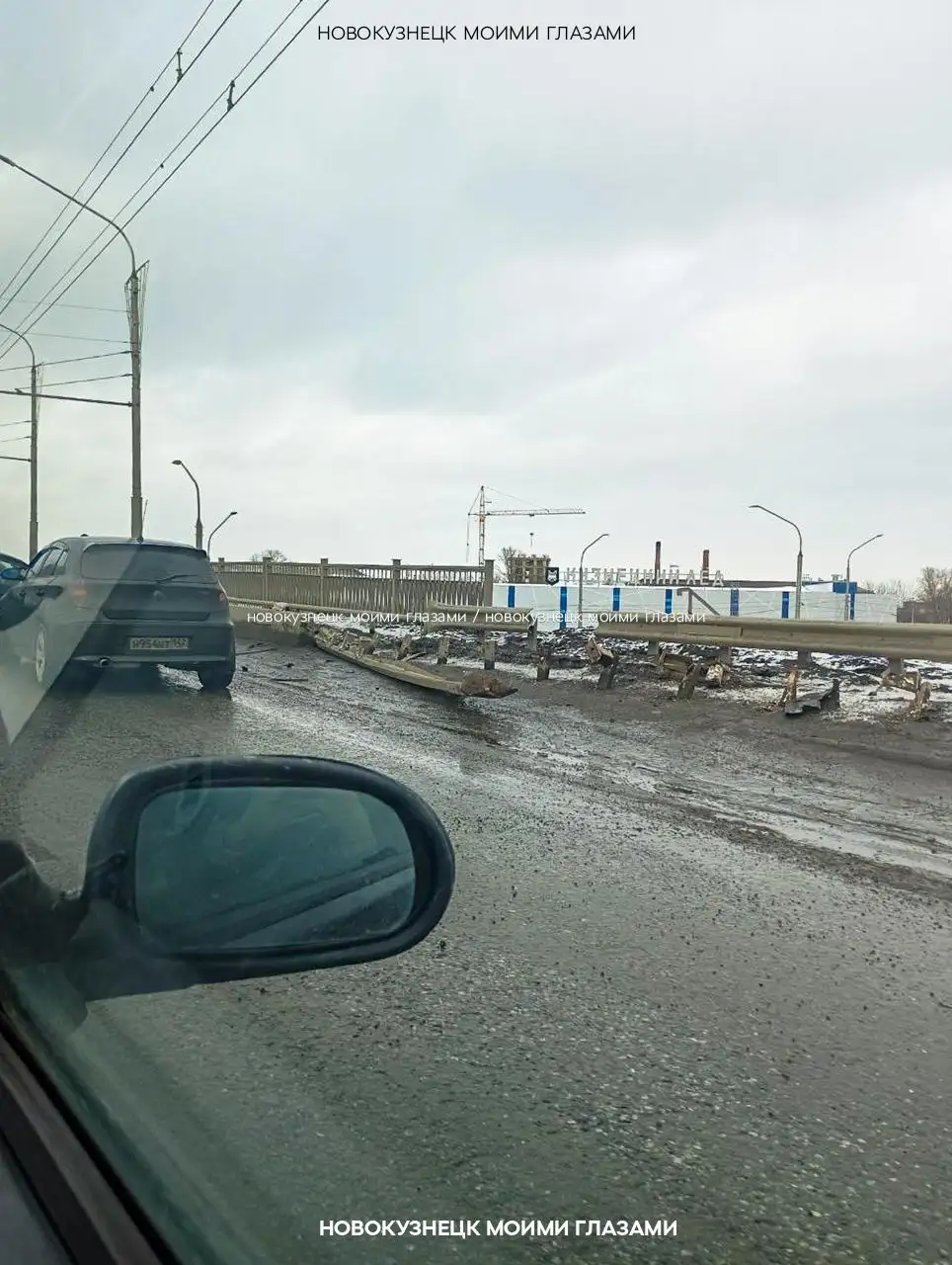 ДТП на виадуке у Планеты - Барахолка в Новокузнецк