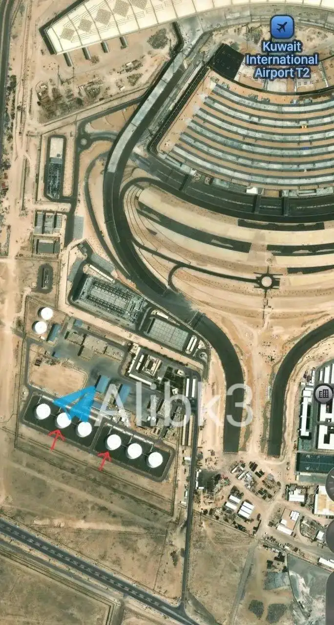 Пожарище в международном аэропорту Кувейта - Барахолка в Новокузнецк