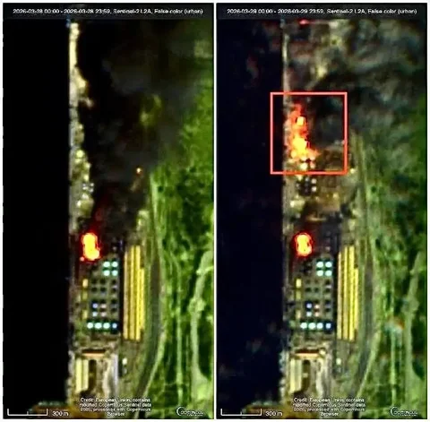 Последствия ударов по терминалу в Усть-Луге - Техника и оборудование в Новокузнецк