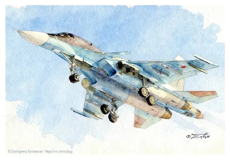 Акварельные рисунки бомбардировщиков - Картины/Рисунки (Хобби и отдых) в Новокузнецк