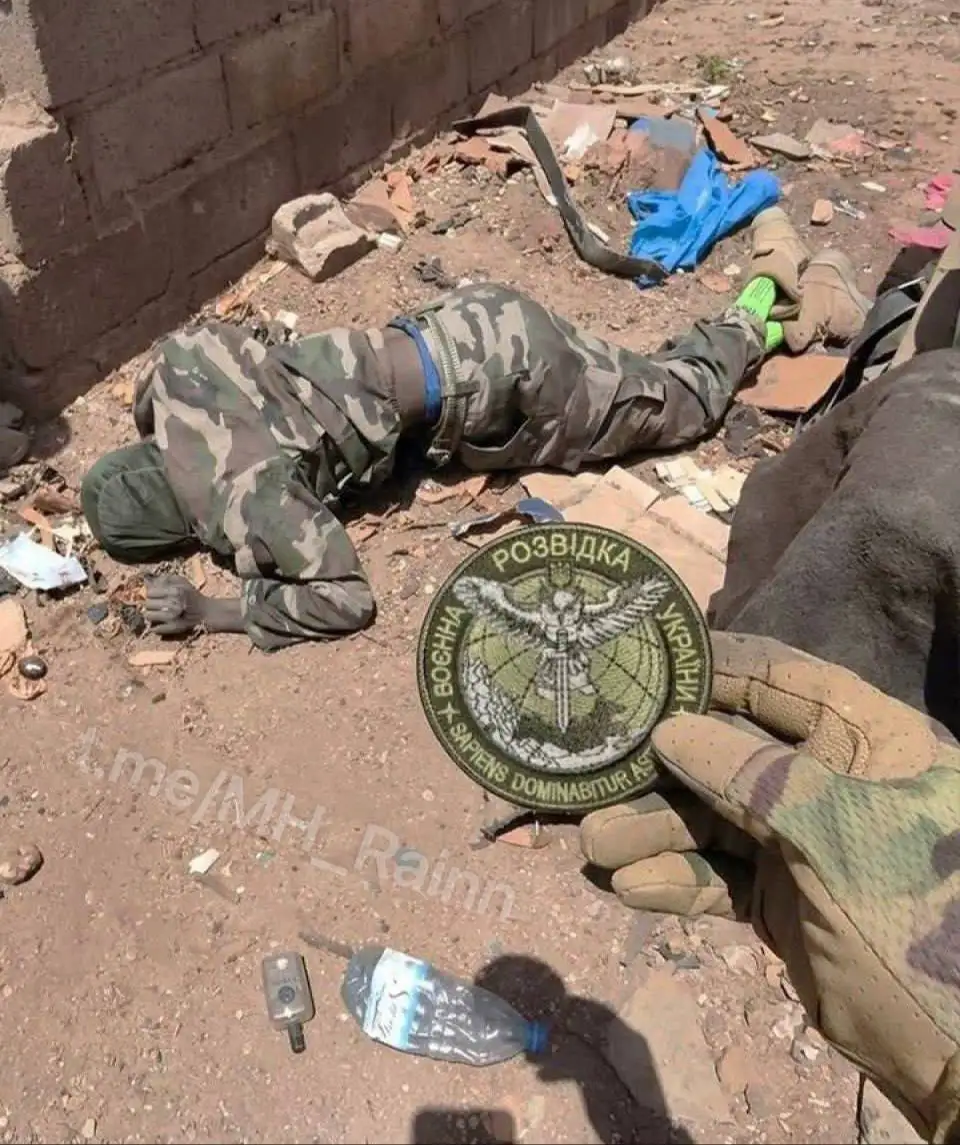 Патч военной разведки Украины в Мали - Барахолка в Неизвестно