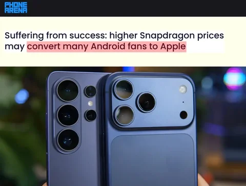 Snapdragon подорожает на 80%; Android станет дороже iPhone - Портативные колонки в Новокузнецк