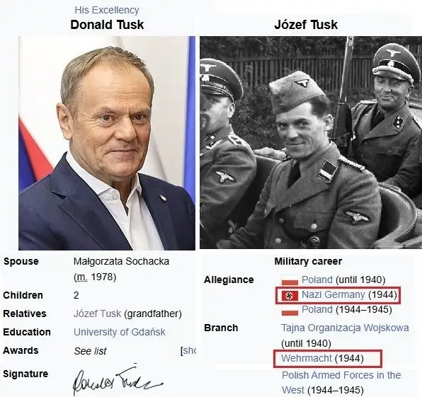 Дедушка премьер-министра Польши - Прочее (Барахолка) в Новокузнецк