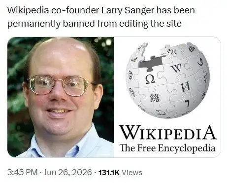 Ларри Сангеру запрещено править Wikipedia - Недвижимость в Новокузнецк