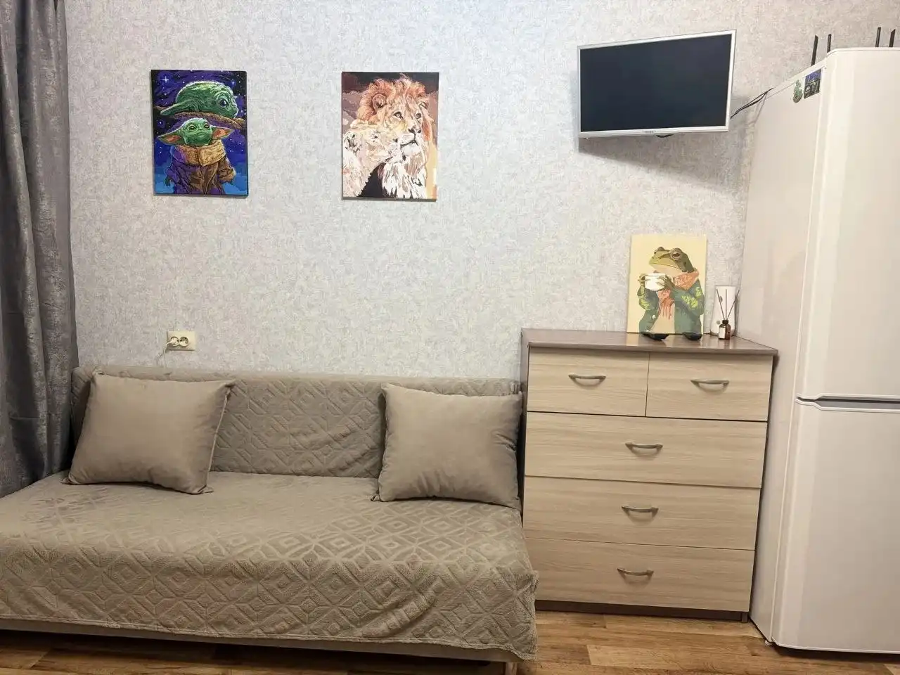 Сдается студия по ул. Адмирала Макарова в Уфе