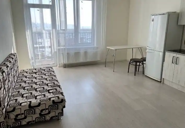 Студия в ЖК Новаленд с ремонтом и мебелью