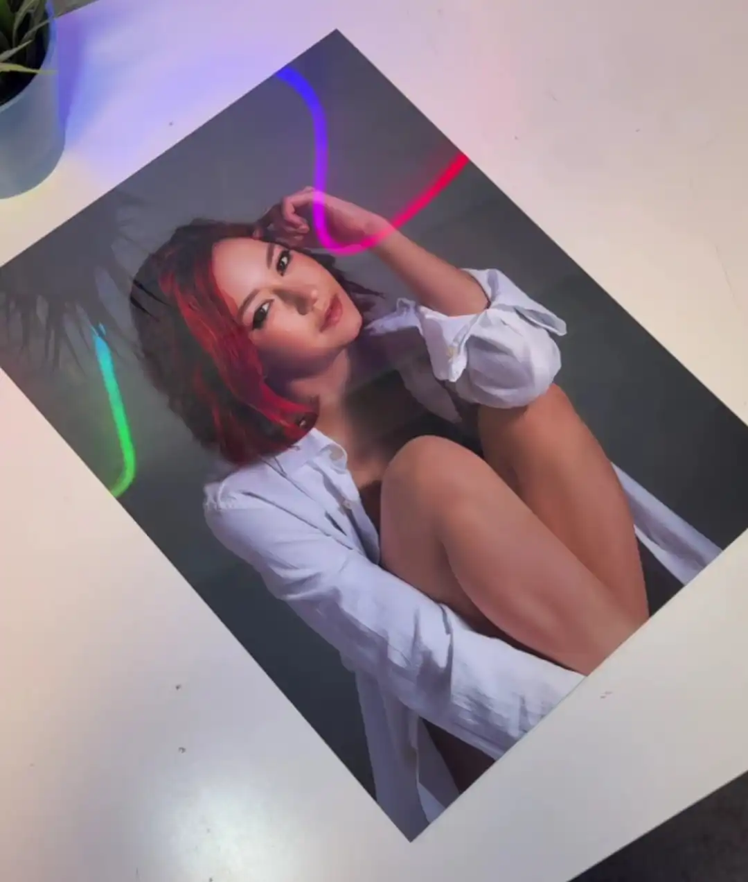 LED картина на заказ с авто или семьей