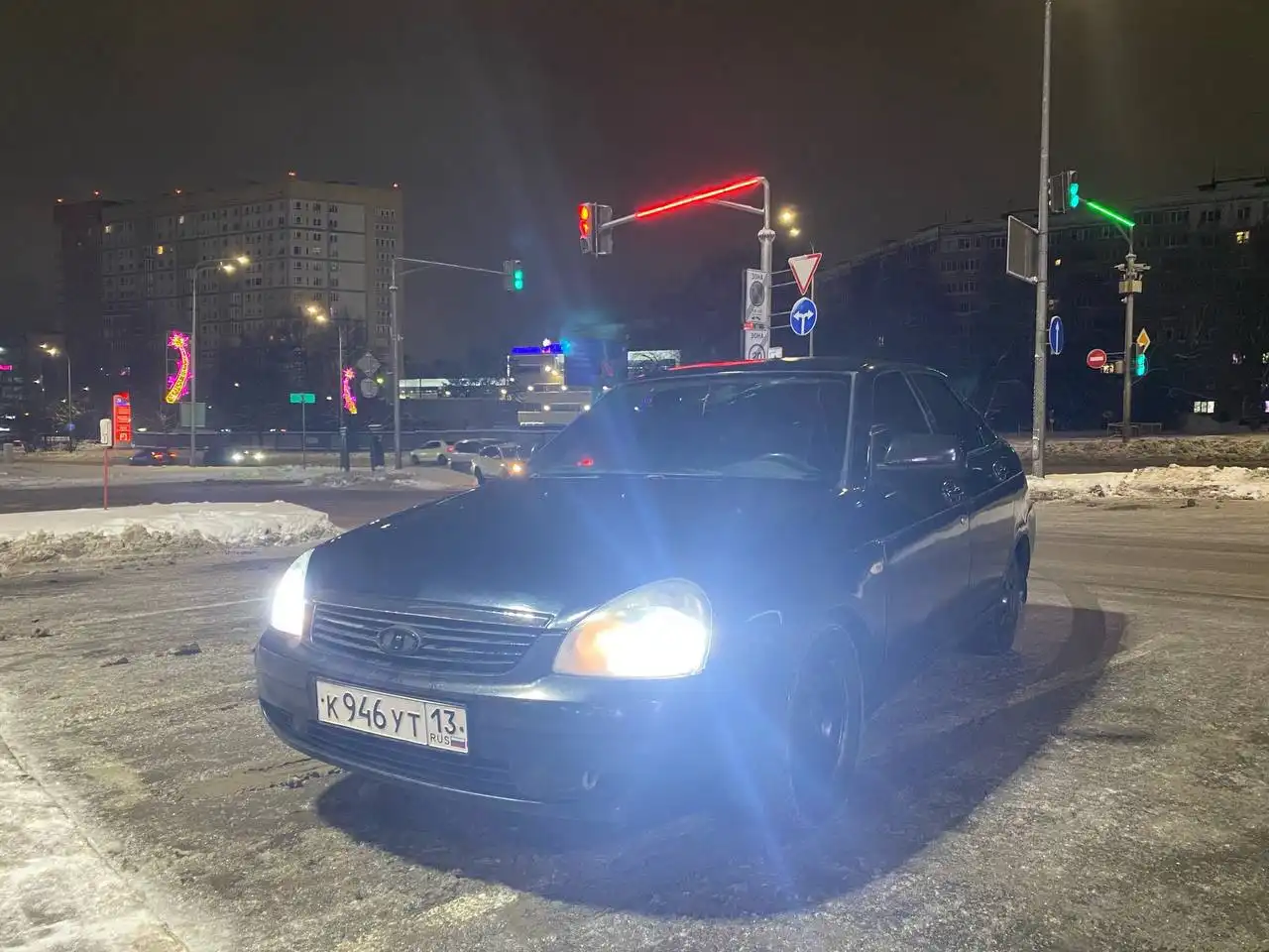 Продается Lada Priora 2008 года с ГУР и 2 подушками безопасности