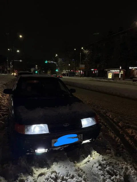 ВАЗ 2112 2007 года, темно-синий, 1.6 16V - Авто в Нижний Новгород