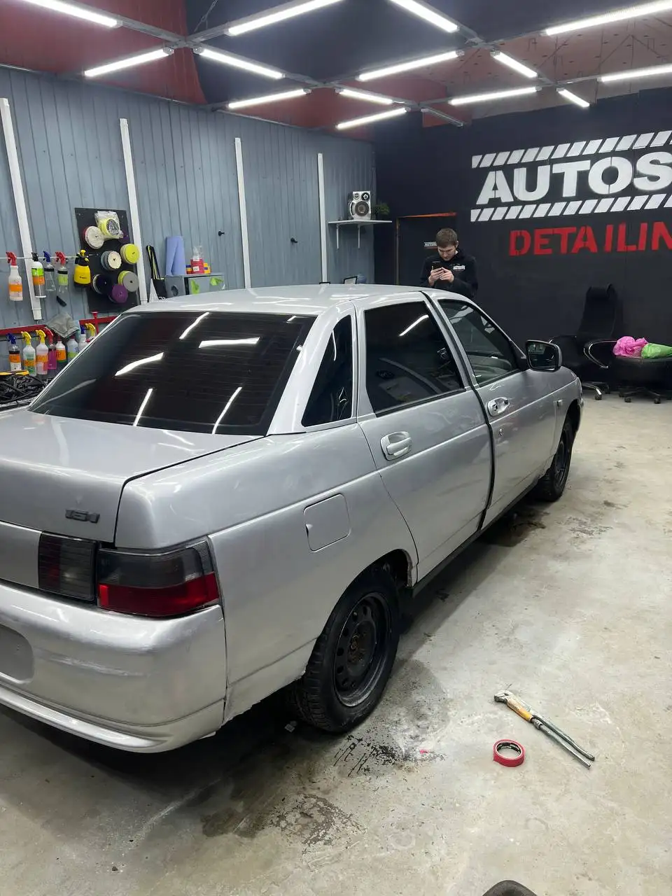 ВАЗ 2110 2006 года, двигатель 1.6 8 клапанов, шпаклеванная, с выхлопной системой, на учете - Легковые автомобили (Авто) в Нижний Новгород