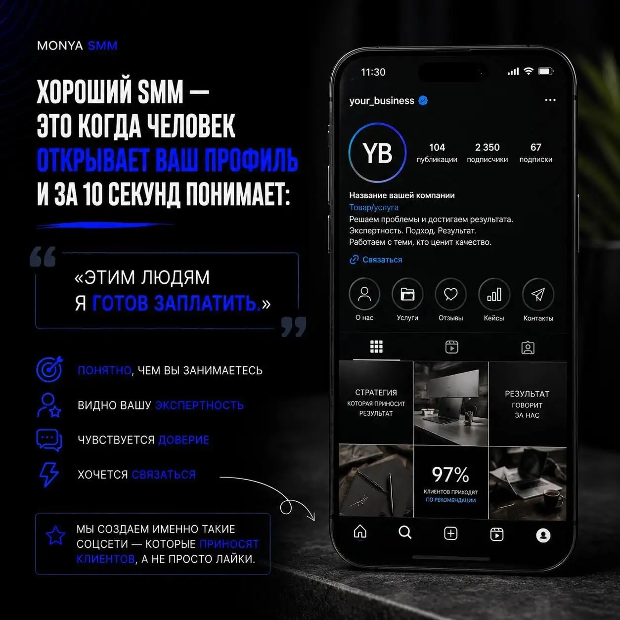 Услуги по упаковке соцсетей и рекламе - SMM и реклама (Услуги) в Химки