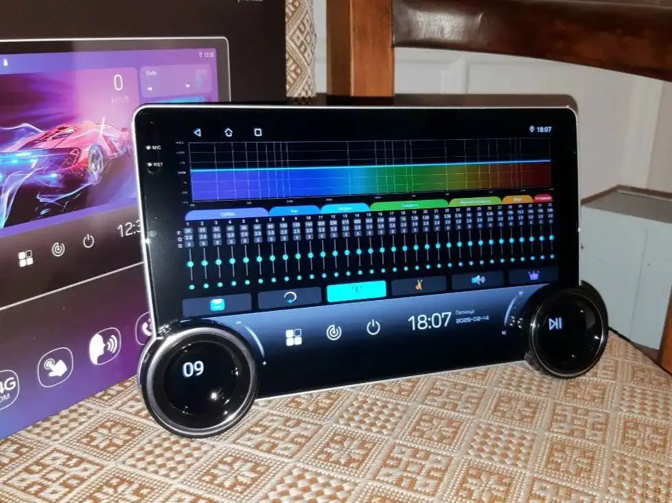 Продажа автомагнитолы с большими крутилками