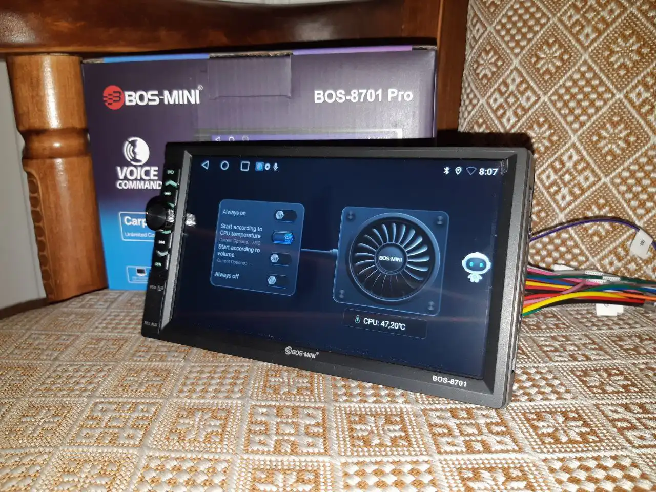 Автомагнитола Android 8701 Pro 7-дюймов