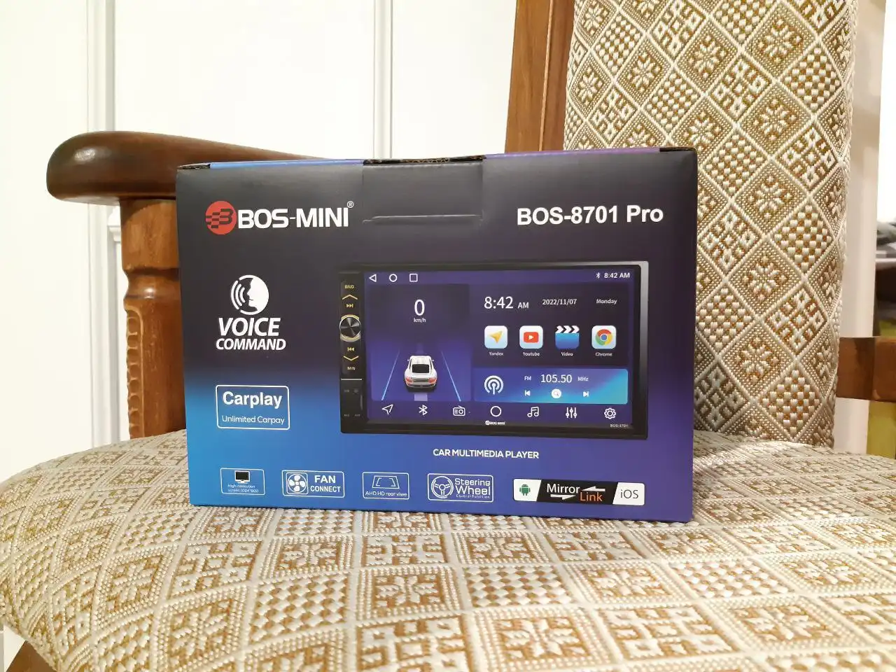 Автомагнитола Android 8701 Pro 7-дюймов